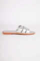 SANDALIA PADDOCK TRAPANI Plateado