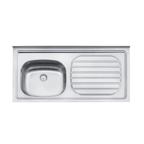 PILETA TRAMONTINA BACHA IZQUIERDA ACERO INOX 93415-50 Pileta Tramontina Bacha Izquierda Acero Inox 93415-50