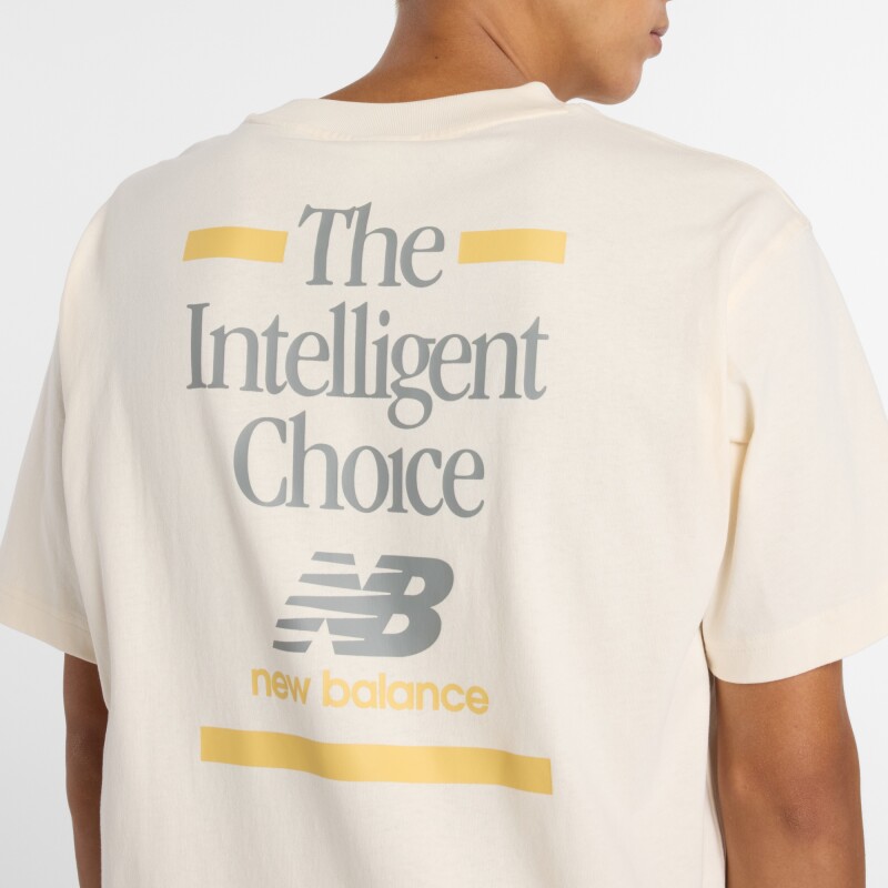 Remera New Balance de hombre - MT53900PEF WHITE
