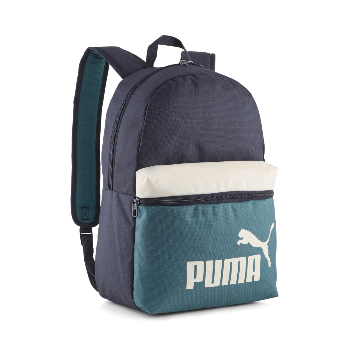 PHASE Color Block Backpack 09117507 - Azul/Verde 