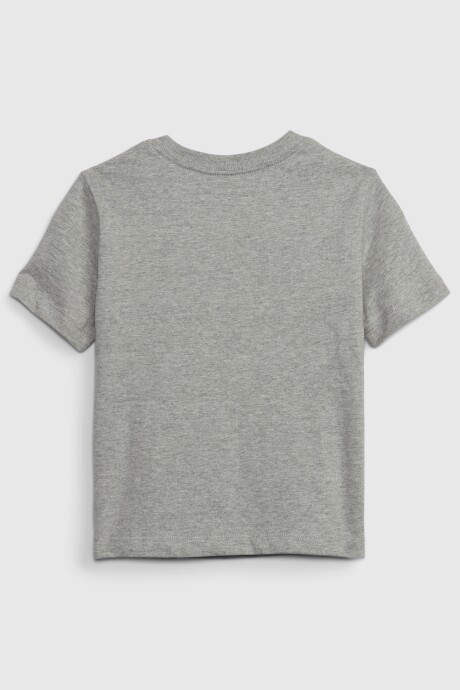 Remera Logo Gap Pride Toddler Niño B10 Grey Heather
