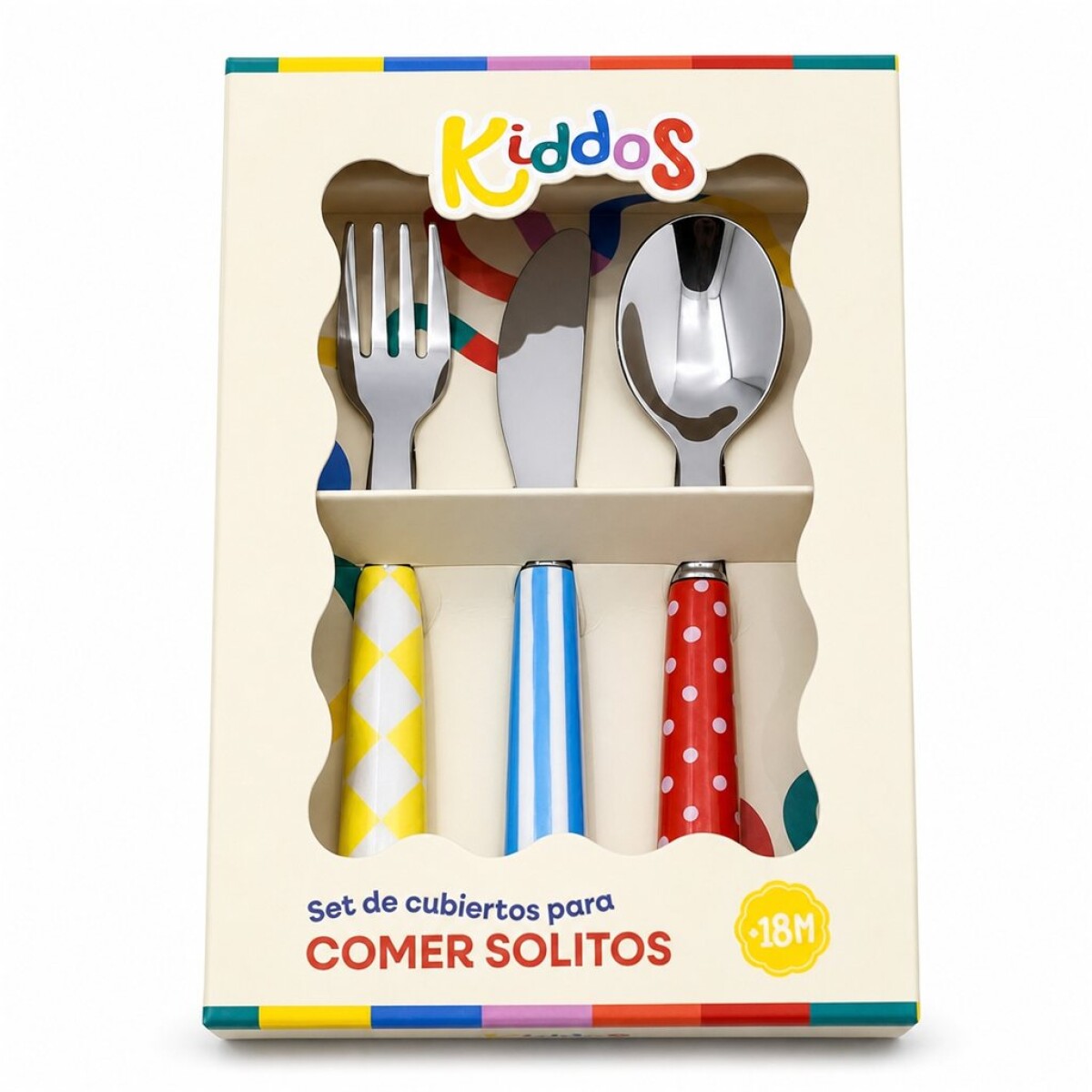 SET 3 CUBIERTOS INFANTIL KIDDO 