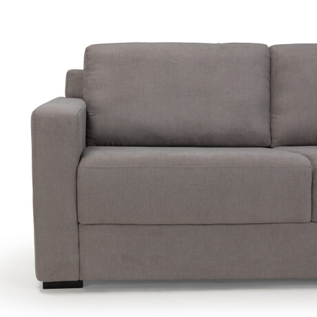 Sofá Amalfi - Tela Microfibra - 3 cuerpos TB7130 - Gris