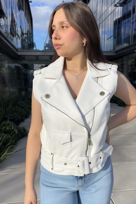 Chaleco Sunrise Off White