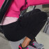 PANT PRO FLEECE GIRLS TRNG negro NEGRO