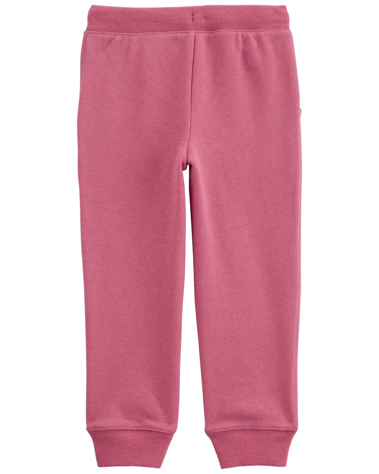 Pantalón de algodón con felpa, rosado Pantalón de algodón con felpa, rosado
