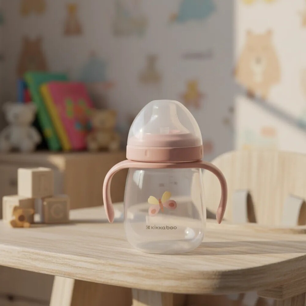 Vaso KIKKABOO 6m+ boquilla silicona Hedge-hugs