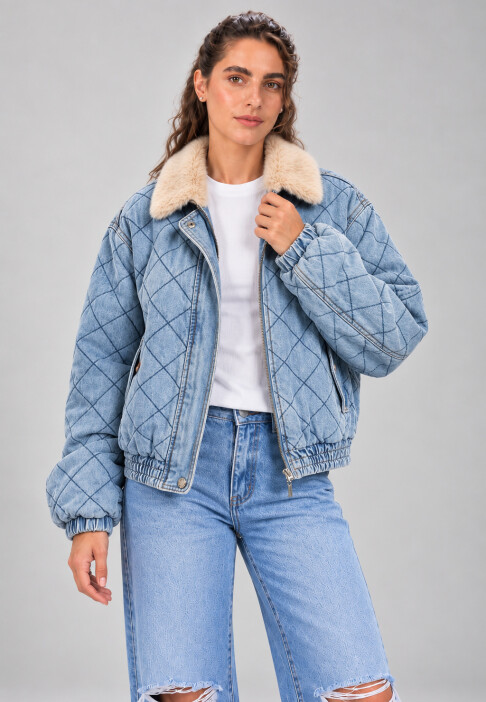 Campera New York Azul Claro