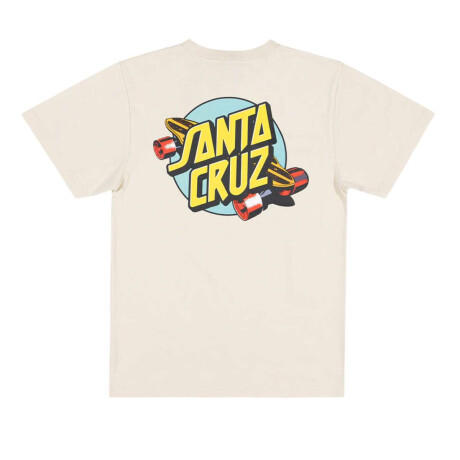 Remera Santa Cruz Summer 76 Fro Blanco