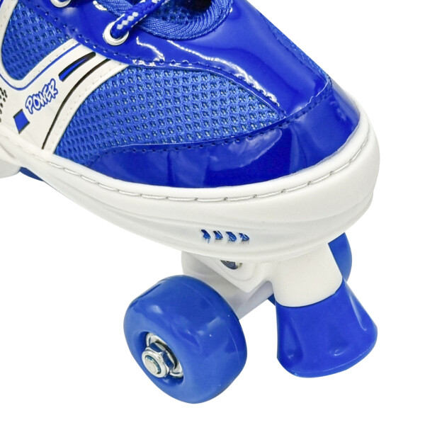 Patin Artistico Semi Profesional Patines Niños Infantil Variante AZUL TALLE M