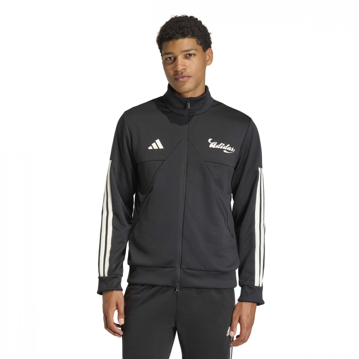 CAMPERA ADIDAS M TIRO CG TT Hombre KD5125 - Negro-blanco 