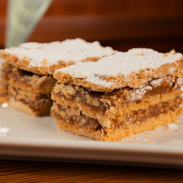 Milhoja Dulce de Leche