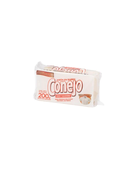 JABON EN BARRA CONEJO, 200GR JABON EN BARRA CONEJO, 200GR