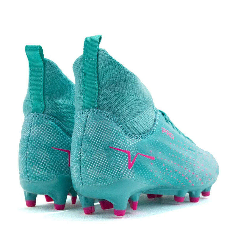 Championes Muvem Futbol Pro de Niños - BEL-TB2301FG Turquesa-fucsia