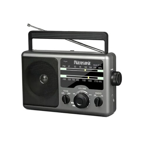 RADIO DE MESA MICROSONIC RAD16 Negro