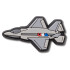 Jibbitz USA Fighter Jet Multicolor