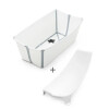 Baño Plegable Flexi Bath Blanco / Gris + Soporte Cuchara Stokke Baño Plegable Flexi Bath Blanco / Gris + Soporte Cuchara Stokke