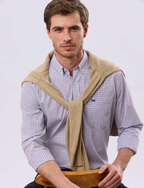 CAMISA CUADROS Azul