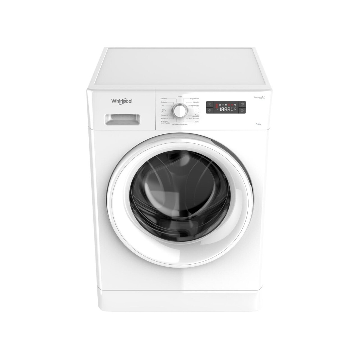 LAVARROPAS WHIRLPOOL - 7-5-KG BLANCO WLF752B25F 