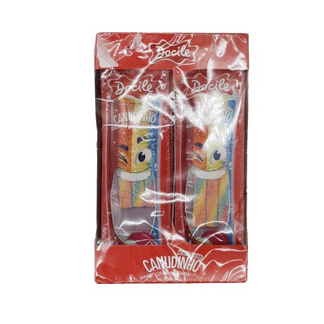DOCILE CANUDINHO(80359)GOMAS TIRAS ACIDO(MULTICO) 12PCS 15GRS DOCILE CANUDINHO(80359)GOMAS TIRAS ACIDO(MULTICO) 12PCS 15GRS