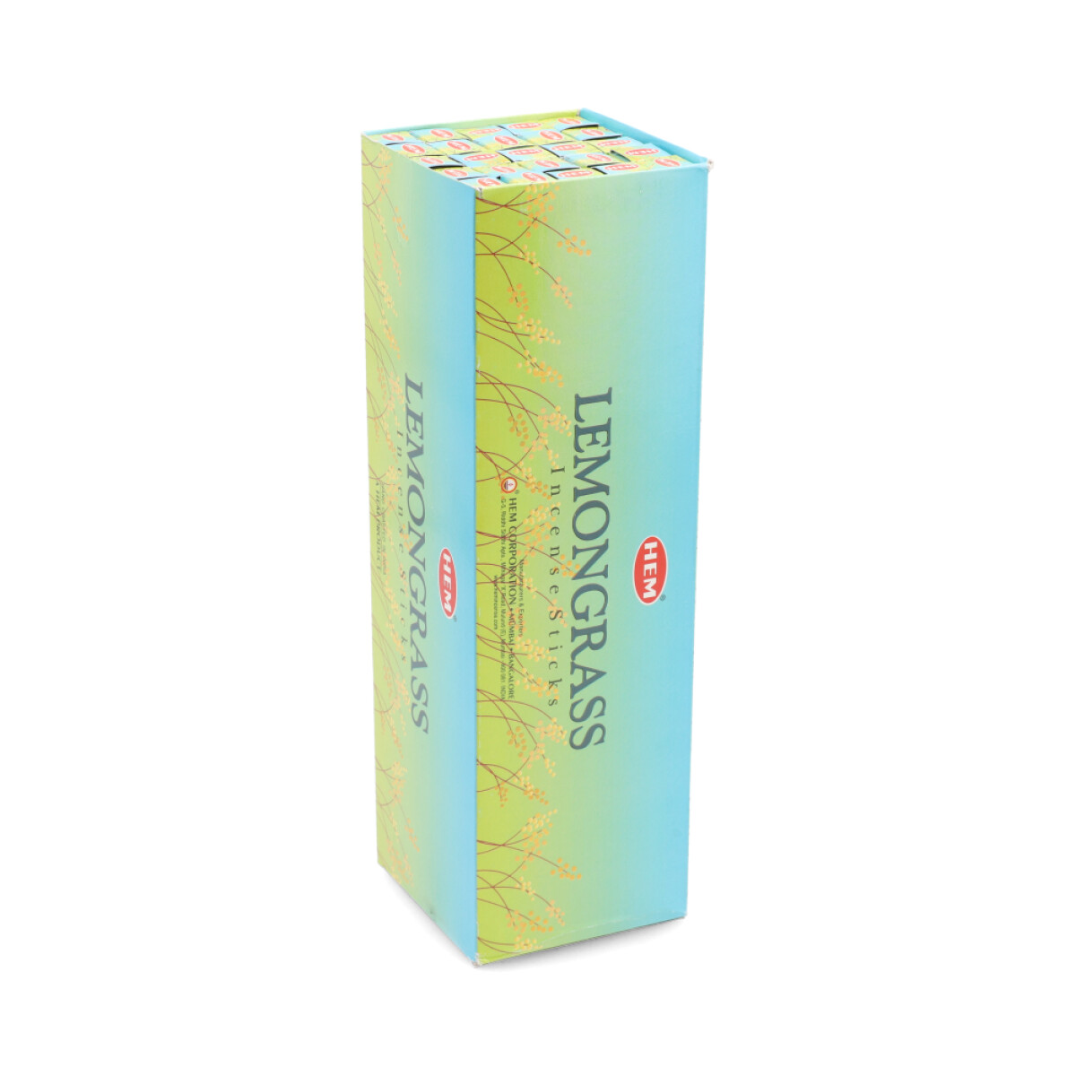 INCIENSO HEM CAJA CARBÓN X25 - Lemongrass 