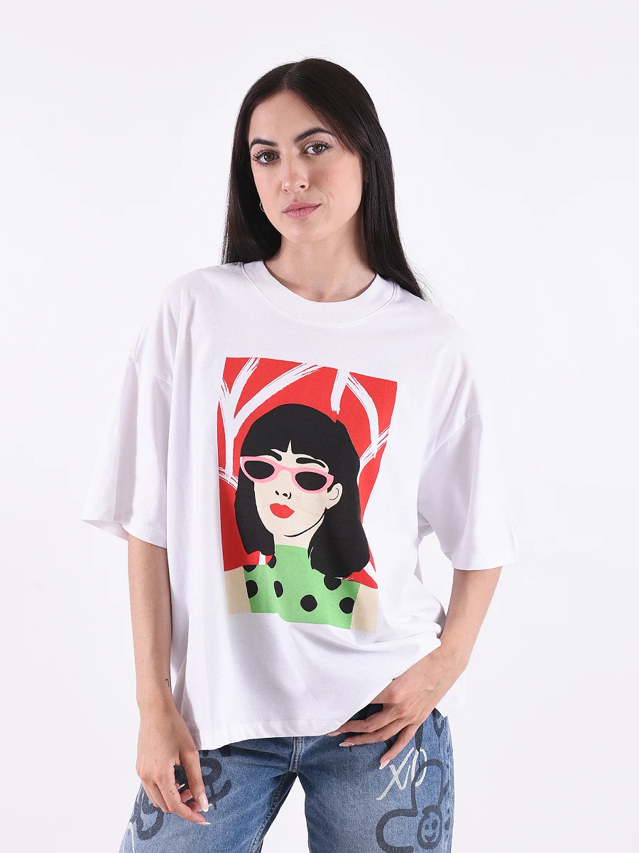 REMERA POP UP - BLANCO 