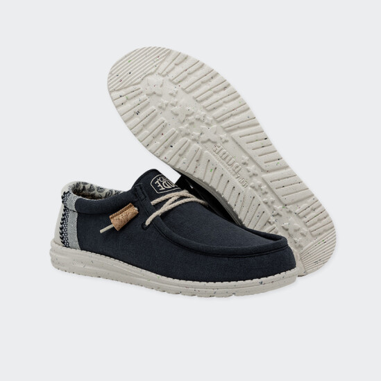 Zapatos Hey Dude Wally Linen Azul
