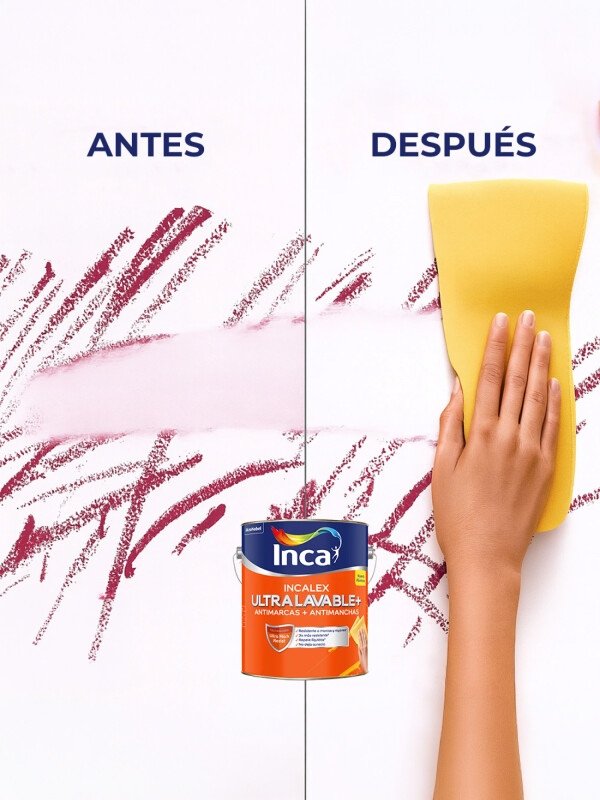 INCALEX ULTRALAVABLE BLANCO- 4 LT. N/A