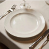 Plato blanco llano 27 cms. Plato blanco llano 27 cms.