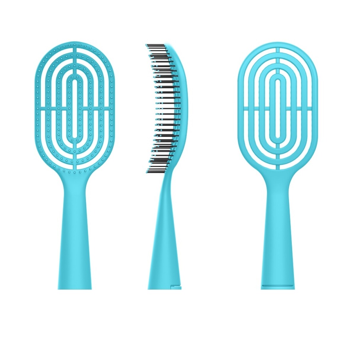 Cepillo de cabello - celeste 