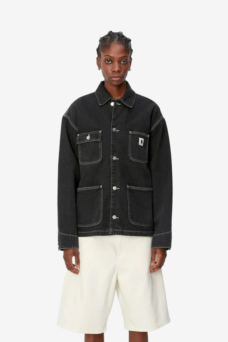 CAMPERA DENIM Negro