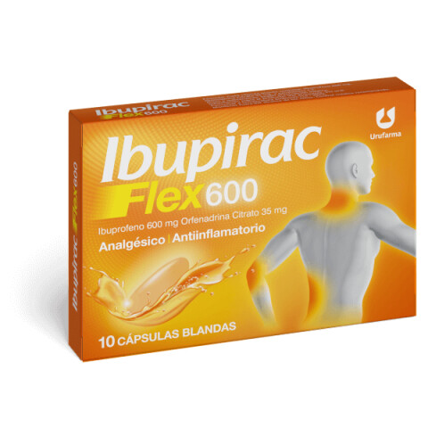 Ibupirac Flex 600 x10 cápsulas blandas Ibupirac Flex 600 x10 cápsulas blandas