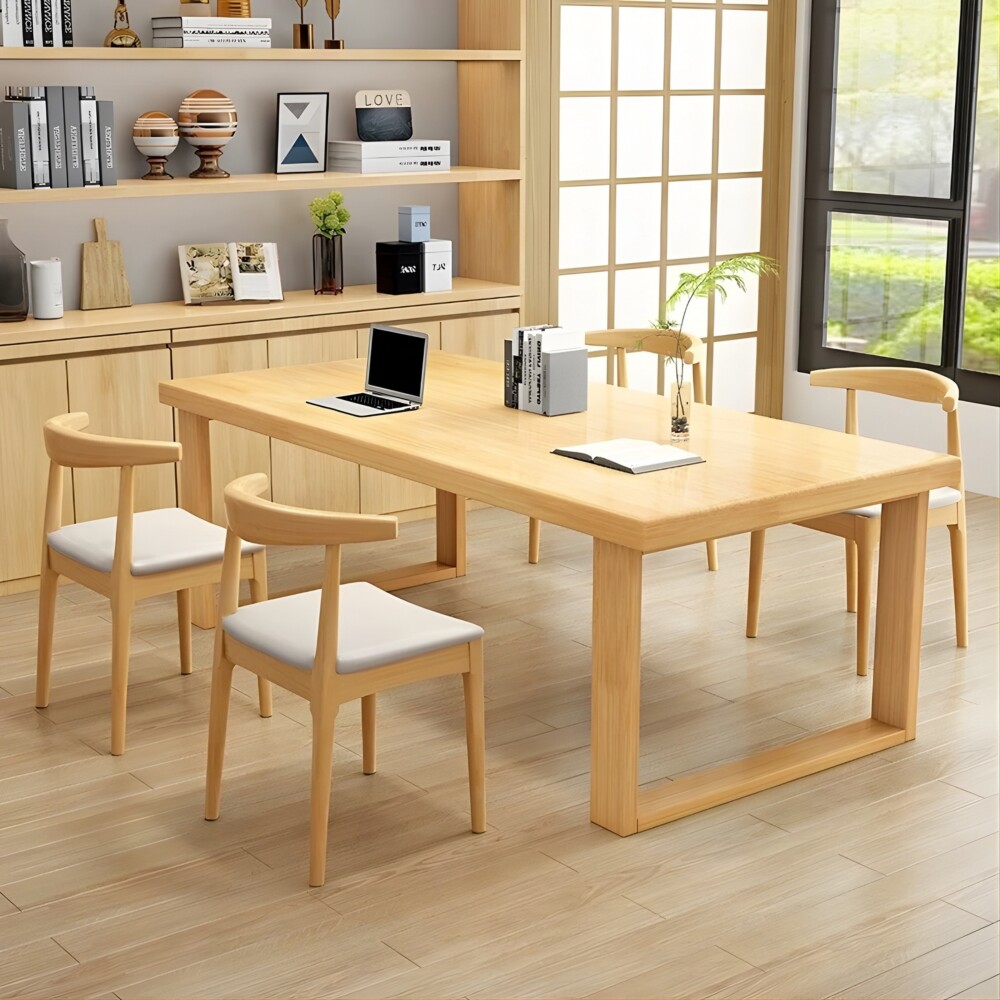 Mesa de comedor Nilo Madera maciza 140 cm Mesa de comedor Nilo Madera maciza 140 cm