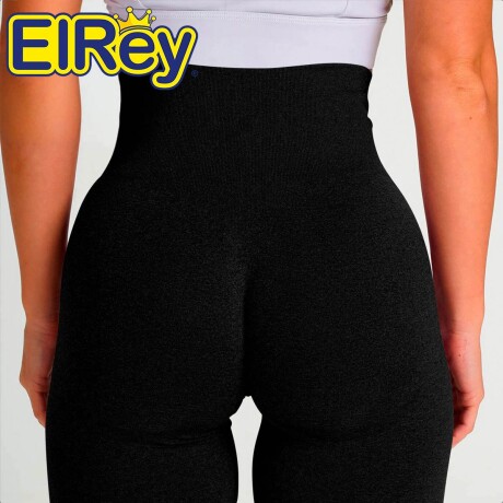 Calza Deportiva Push Up X2 Leggins Levanta Glúteos Negro