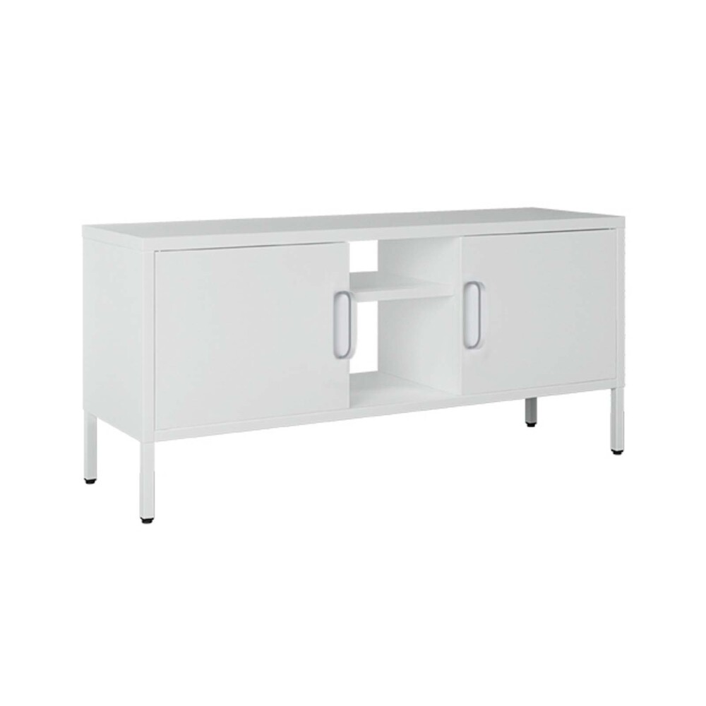 RACK PARA TV METAL BLANCO OLIVIA
