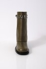 BOTA LARGA SCORPIO STUDDED Verde