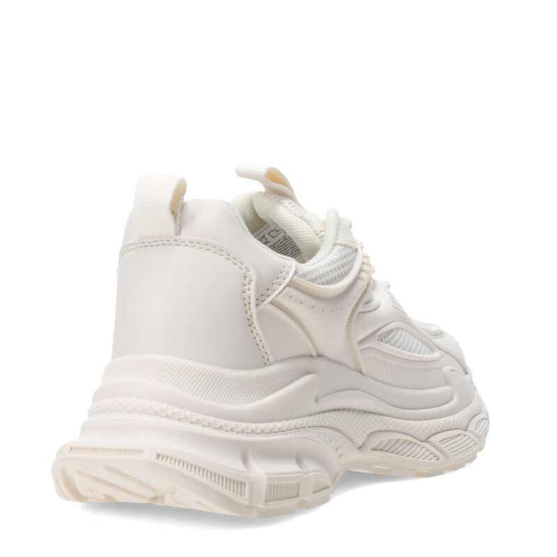 Championes de Mujer Miss Carol VESCOVO acordonado Beige