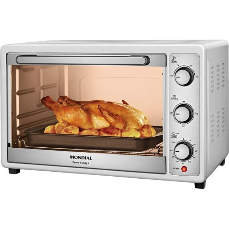 Horno Electrico Mondial 52Lts FRN-52W 220V Horno Electrico Mondial 52Lts FRN-52W 220V