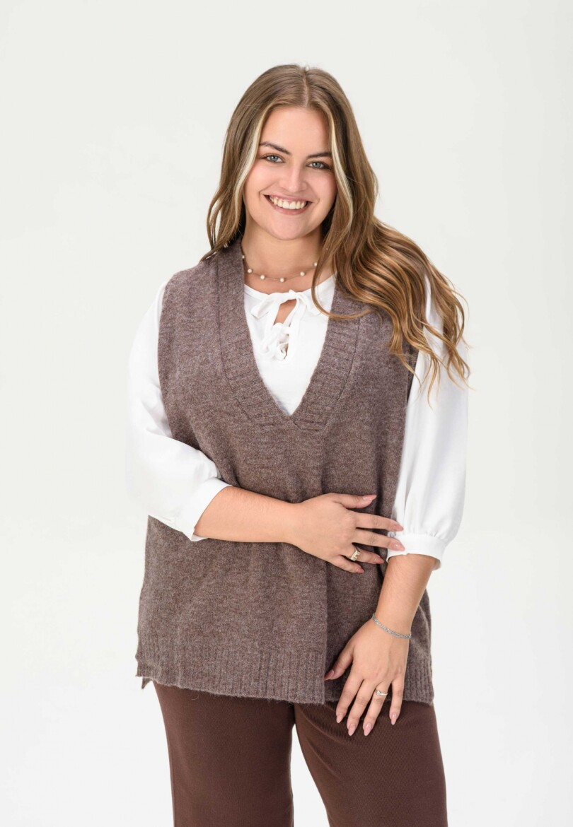 Chaleco Equilibrio Chocolate