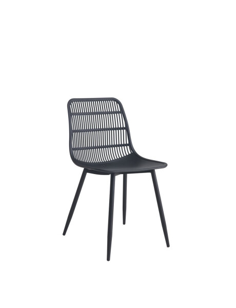 SILLA ALASKA PP/METAL NEGRO SILLA ALASKA PP/METAL NEGRO