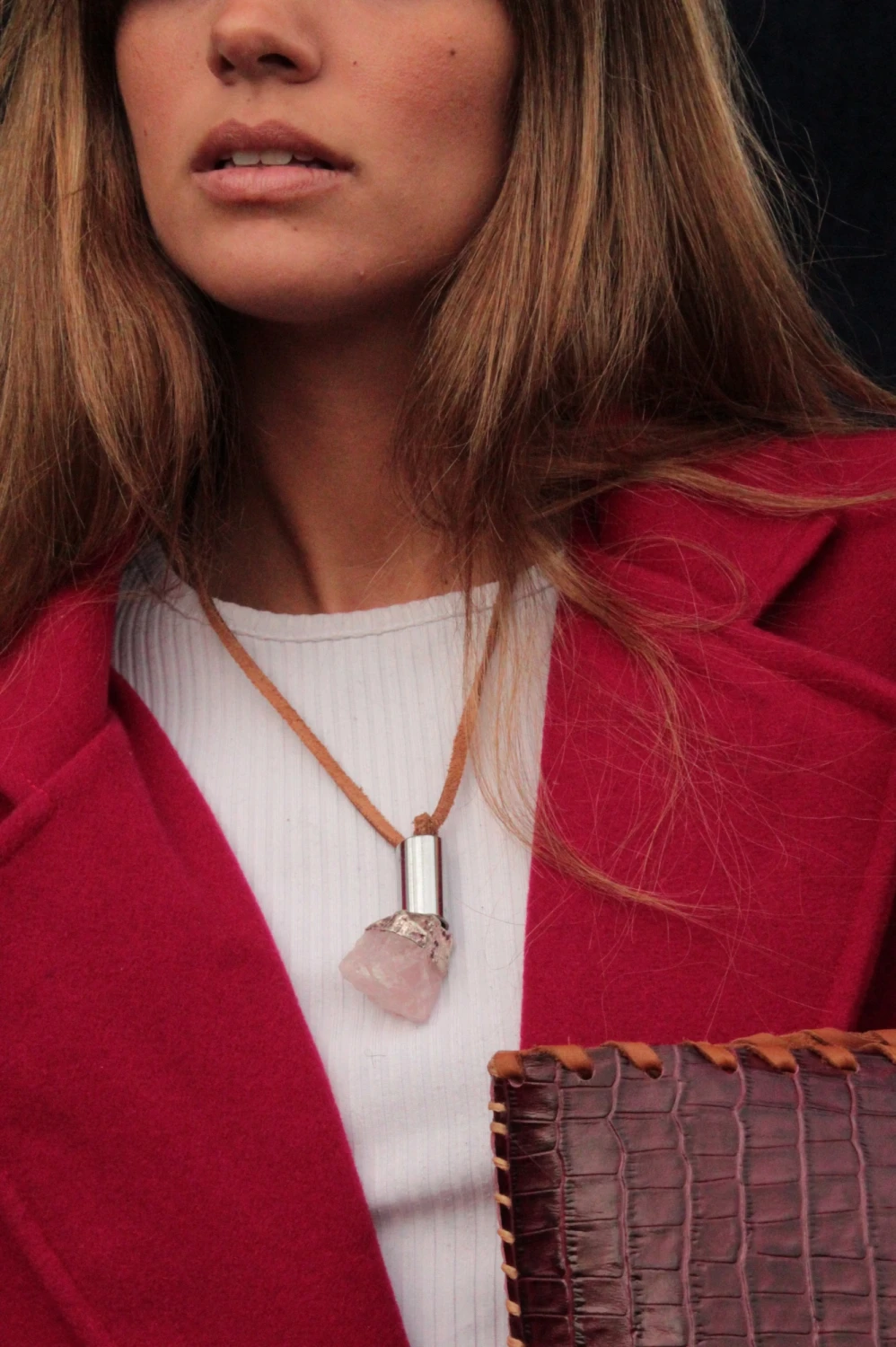 Raw Stone Necklace
