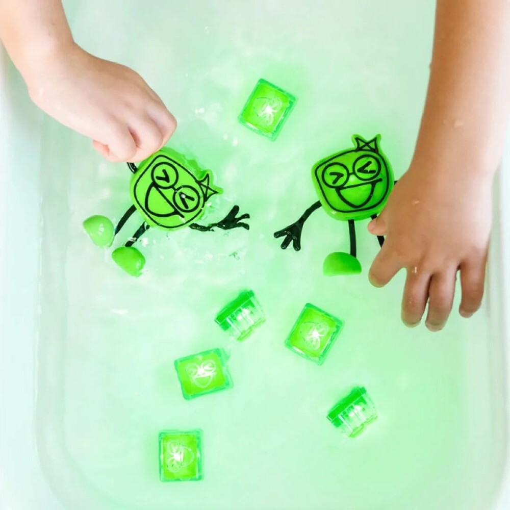 Set divertido GLO PALS para jugar en el agua blanco