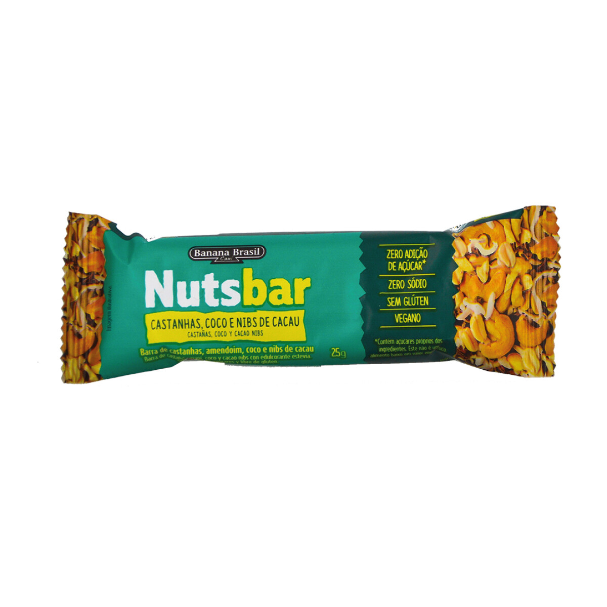 Barrita De Coco Nuts Bar - Nuts Bar Coco 25g 