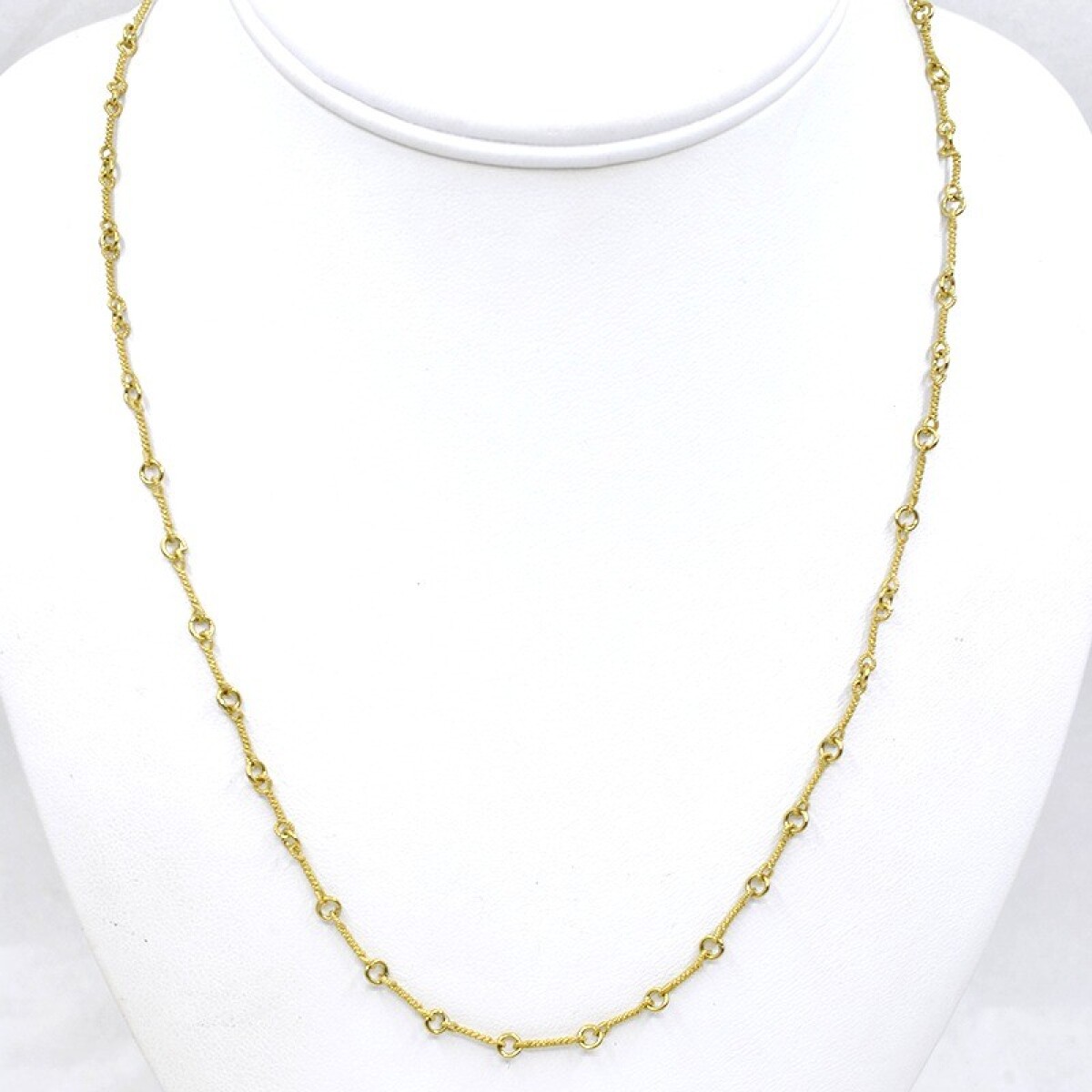 Cadena En Oro 18K De 45 Cm 