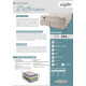 Colchón Resortes 2 Plazas ECOFLEX DIFFERENCE 138 x 188 x 35 cm Colchón Resortes 2 Plazas ECOFLEX DIFFERENCE 138 x 188 x 35 cm