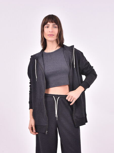 HOODIE BASIC NEGRO
