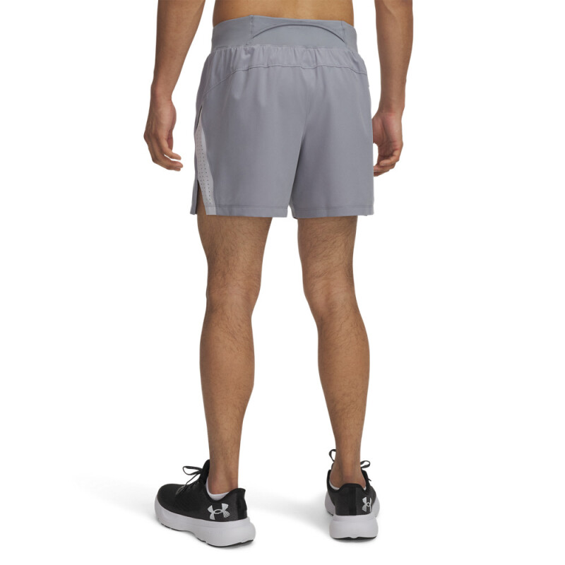 UA LAUNCH PRO 5'' SHORTS-BLU GRY-036