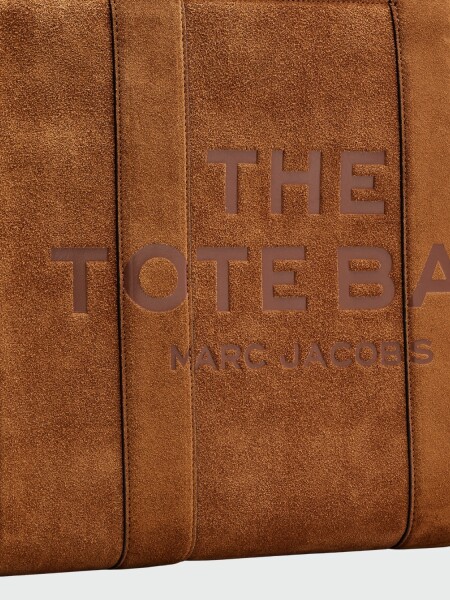 MARC JACOBS - The Suede Leather Blocked Large Tote Alta Automática