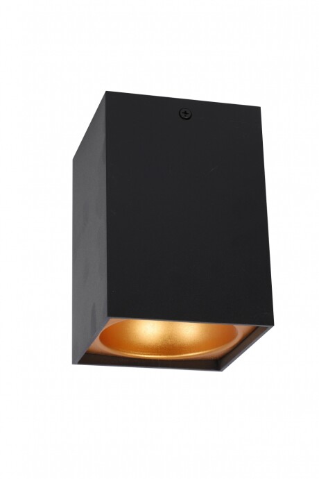Aplique Interior Unidireccional 1 Luz Negro Y Dorado Aplique Interior Unidireccional 1 Luz Negro Y Dorado
