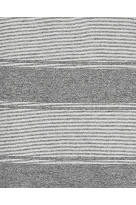 Remera henley de algodón, gris Sin color